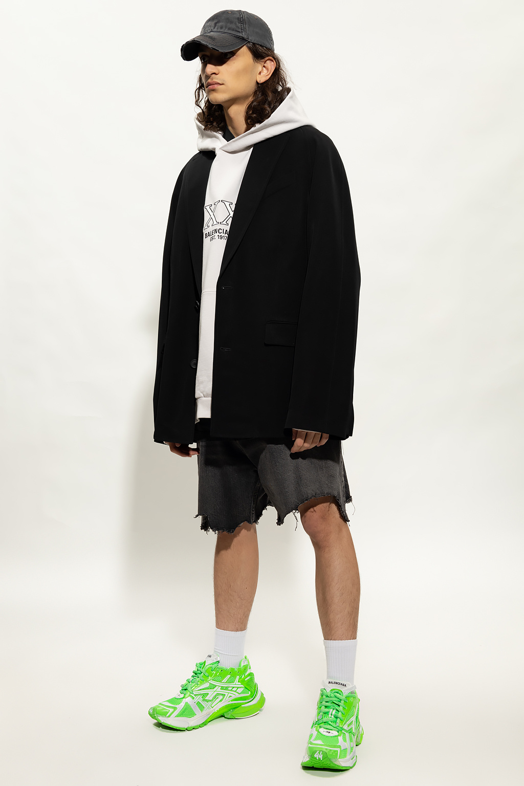 SchaferandweinerShops Myanmar - Black Denim loose - fitting SchaferandweinerShops Myanmar - Black Denim loose - fitting
